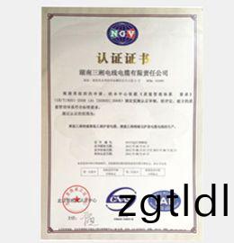 認(ren)證(zheng)證書(shu)